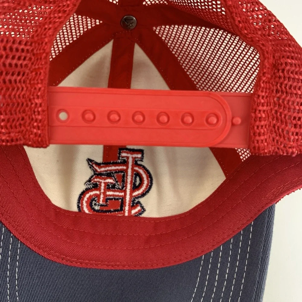 St. Louis Cardinals Hat Gray Red Mesh '47 Twins Snapback OSFA MLB Baseball Cap